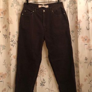 Ladies’ Dark Green Gap Corduroys